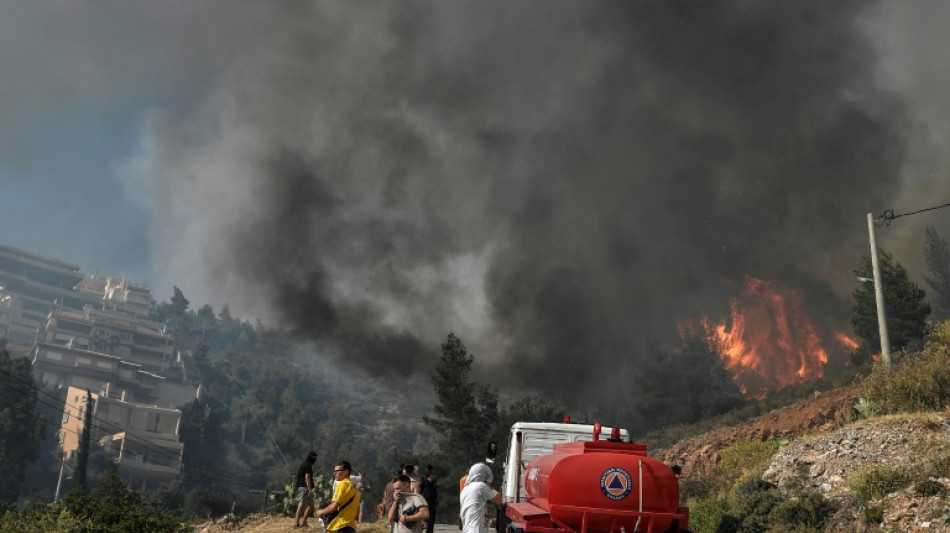 Greece evacuates Athens suburb under wildfire threat