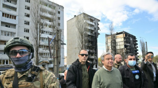 El jefe de la ONU condena lo "absurdo" de la guerra en su primera visita a Ucrania