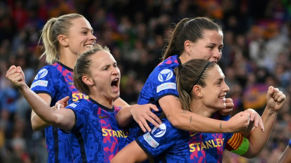 C1 féminine: le Barça atomise Wolfsburg et met un pied en finale