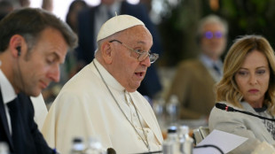 Pope urges ban on 'lethal autonomous weapons' in historic G7 speech