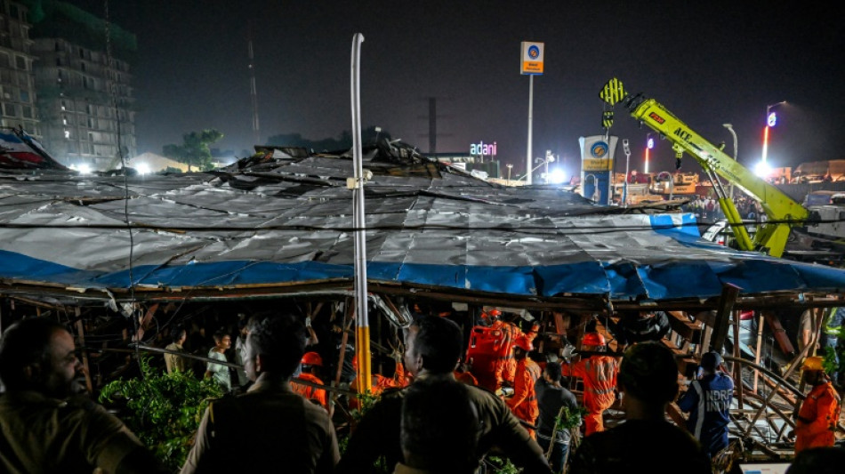 Four dead, 60 injured in Mumbai billboard collapse