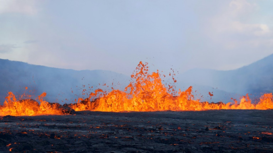 'Indescribable': the heat and roar of Iceland's volcano