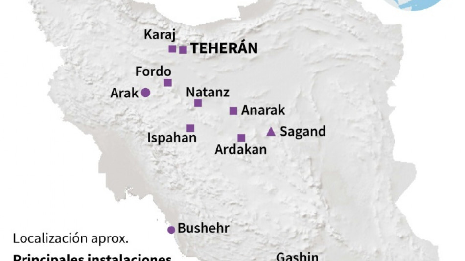 Irán anuncia que comenzó a producir uranio enriquecido al 60% en la planta de Fordo