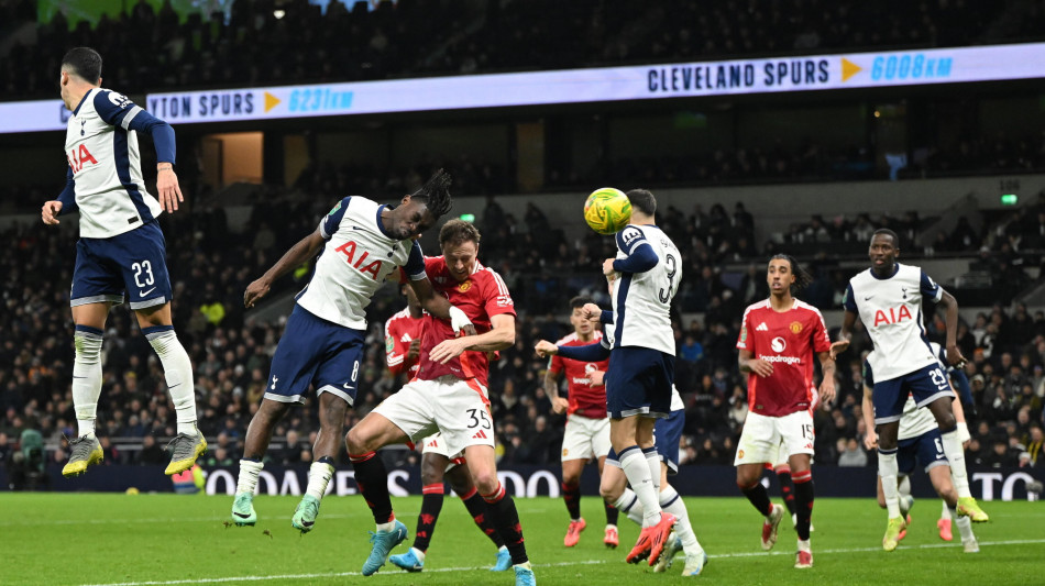 Coppa di Lega inglese: il Tottenham elimina il Manchester United